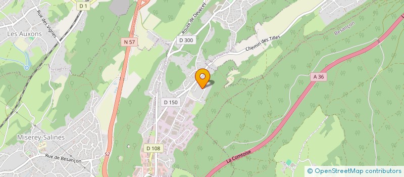 localisation de l'entreprise MADAME LOUISE OUDET  CHATILLON-LE-DUC