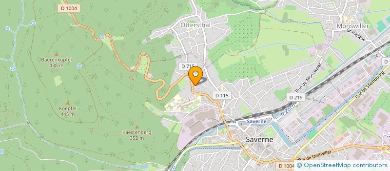 localisation de l'entreprise MADAME LOUISE PATERNOTTE  SAVERNE