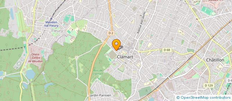 localisation de l'entreprise MADAME LOUISE PERIN  CLAMART