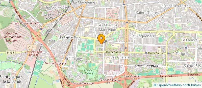 localisation de l'entreprise MADAME LOUISE PERRUSSEL à NANTES