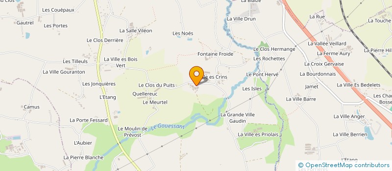 localisation de l'entreprise MADAME LOUISE PESTEL  LAMBALLE-ARMOR