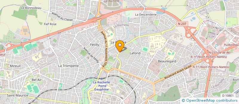 localisation de l'entreprise MADAME LOUISE PETIT  PERIGNY