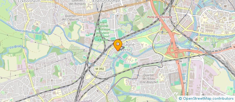 localisation de l'entreprise MADAME LOUISE PHILIZOT  STRASBOURG