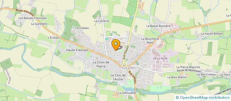 localisation de l'entreprise MADAME LOUISE PITAULT  LOIREAUXENCE