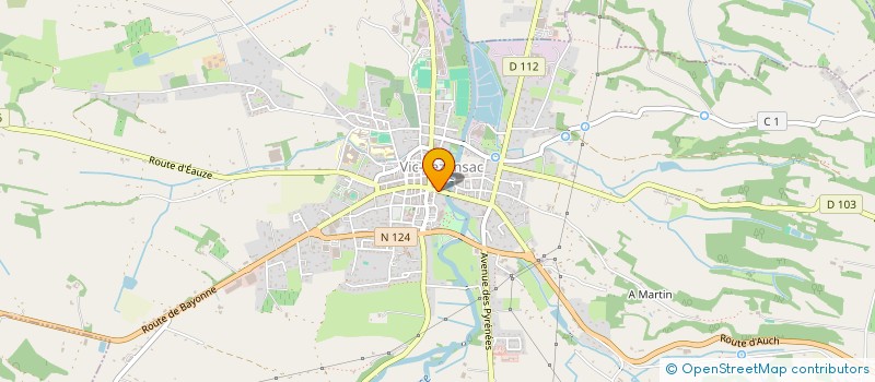 localisation de l'entreprise MADAME LOUISE POMIAN  VIC-FEZENSAC