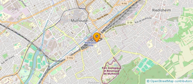 localisation de l'entreprise MADAME LOUISE PORTET  MULHOUSE