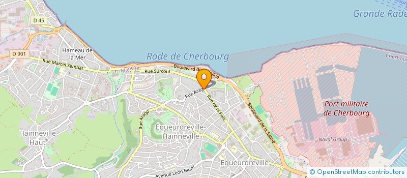 localisation de l'entreprise MADAME LOUISE POSTEL à CHERBOURG-EN-COTENTIN