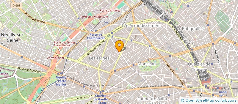 localisation de l'entreprise MADAME LOUISE PRIEUR  PARIS