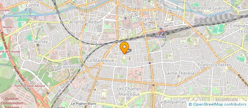 localisation de l'entreprise MADAME LOUISE RAUSCHENBACH  RENNES