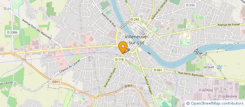 localisation de l'entreprise MADAME LOUISE RENAUD à VILLENEUVE-SUR-LOT