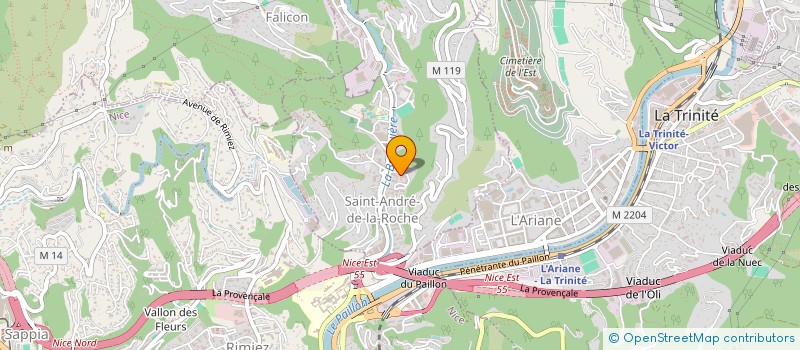 localisation de l'entreprise MADAME LOUISE RENAUD  SAINT-ANDRE-DE-LA-ROCHE