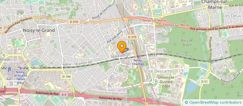 localisation de l'entreprise MADAME LOUISE RENSHAW  NOISY-LE-GRAND