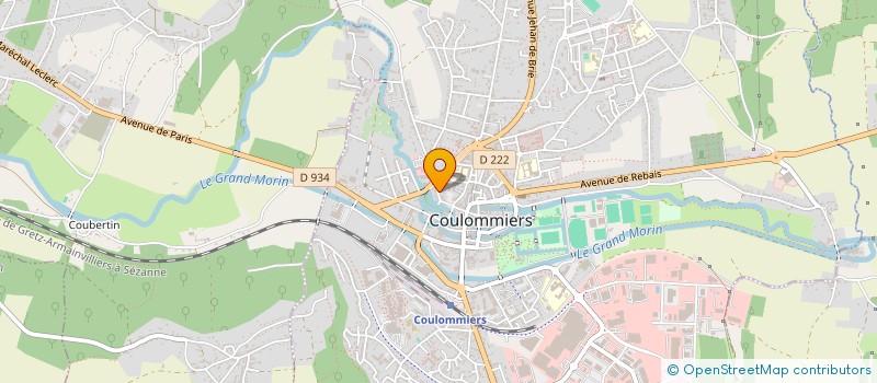 localisation de l'entreprise MADAME LOUISE REUILLON à COULOMMIERS