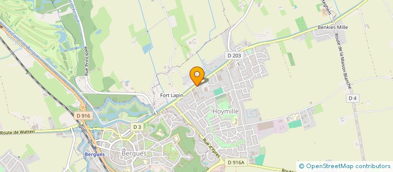 localisation de l'entreprise MADAME LOUISE ROGER  HOYMILLE