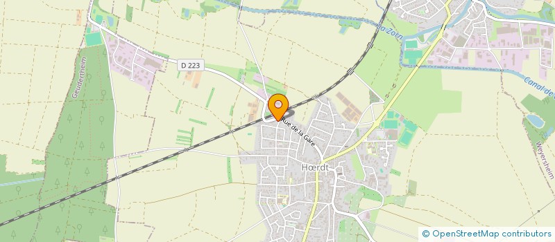 localisation de l'entreprise MADAME LOUISE ROHFRITSCH  HRDT