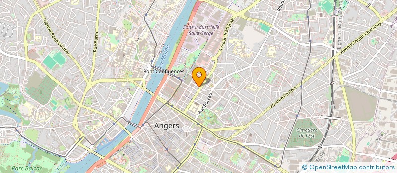 localisation de l'entreprise MADAME LOUISE ROLLAND à ANGERS