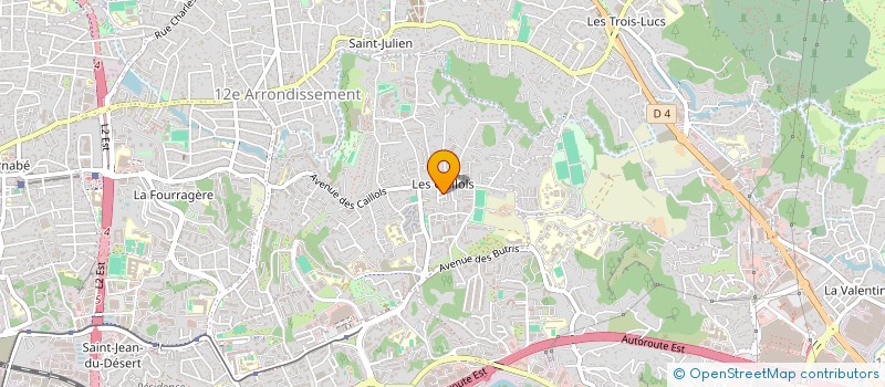 localisation de l'entreprise MADAME LOUISE ROLLIN  MARSEILLE