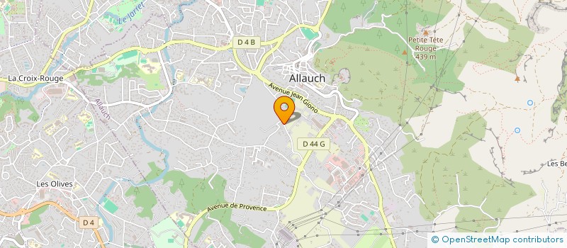 localisation de l'entreprise MADAME LOUISE ROMANO à ALLAUCH