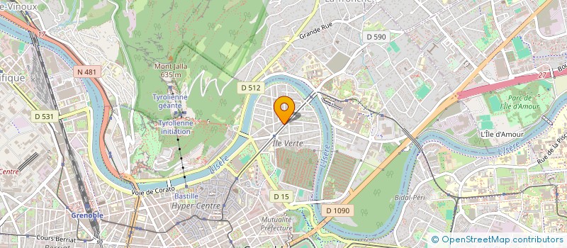 localisation de l'entreprise MADAME LOUISE ROSSETTO  GRENOBLE