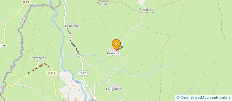 localisation de l'entreprise MADAME LOUISE ROSSIGNOL  GRANDVALS