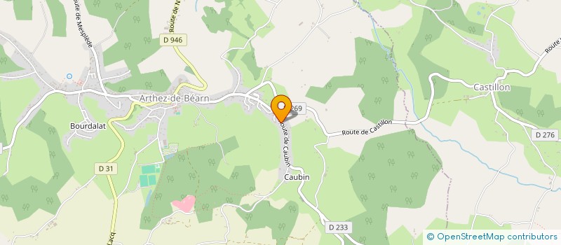 localisation de l'entreprise MADAME LOUISE ROUBIT  ARTHEZ-DE-BEARN