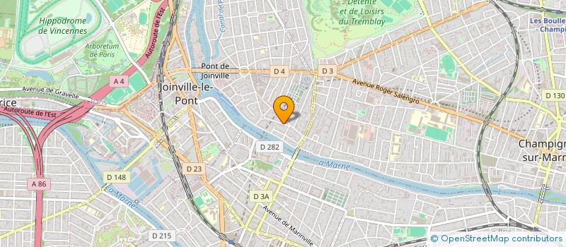 localisation de l'entreprise MADAME LOUISE ROUMIEU  JOINVILLE-LE-PONT