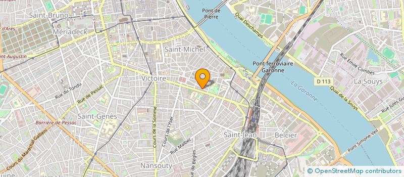 localisation de l'entreprise MADAME LOUISE ROUX  BORDEAUX