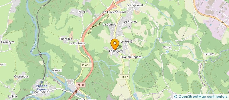 localisation de l'entreprise MADAME LOUISE ROYER à MONISTROL-SUR-LOIRE