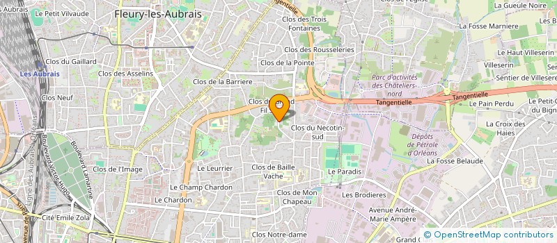 localisation de l'entreprise MADAME LOUISE RUE à ORLEANS