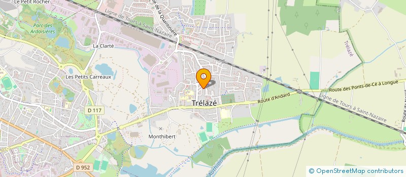 localisation de l'entreprise MADAME LOUISE SASSONIA à TRELAZE