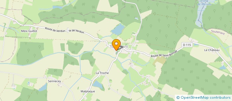 localisation de l'entreprise MADAME LOUISE SCHIRMER  TOUTENANT