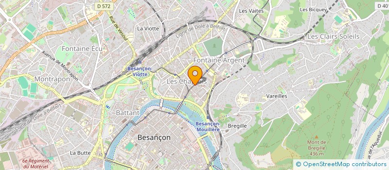 localisation de l'entreprise MADAME LOUISE SCHMID  BESANCON