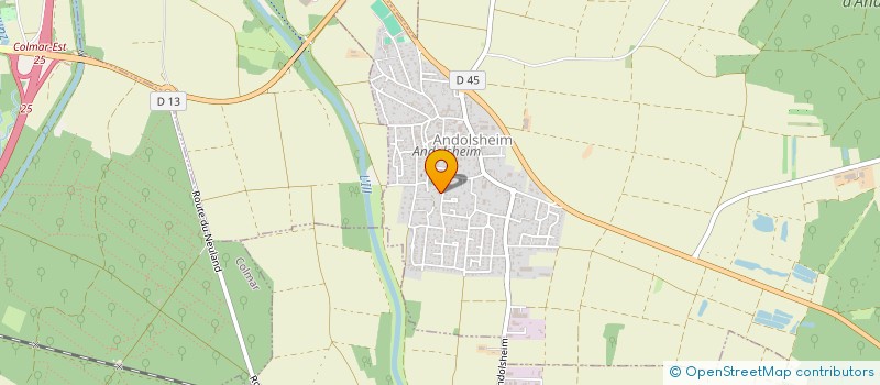 localisation de l'entreprise MADAME LOUISE SCHOEPFER  ANDOLSHEIM
