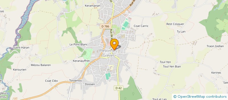 localisation de l'entreprise MADAME LOUISE SCHULZ  PLESTIN-LES-GREVES