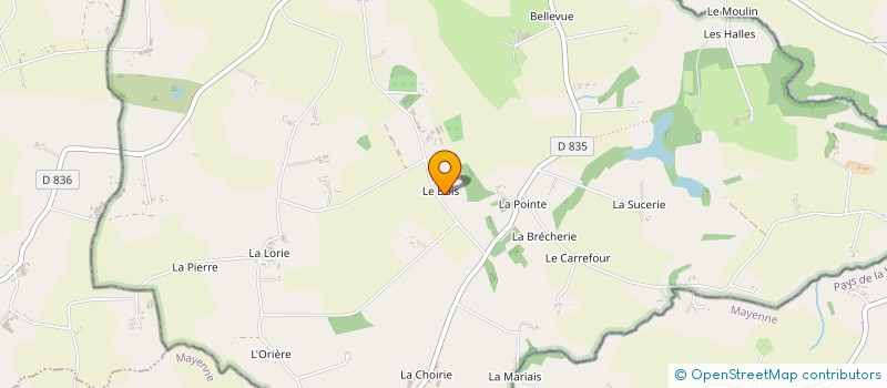 localisation de l'entreprise MADAME LOUISE SILANDRE à SAINT-ROCH-SUR-EGRENNE