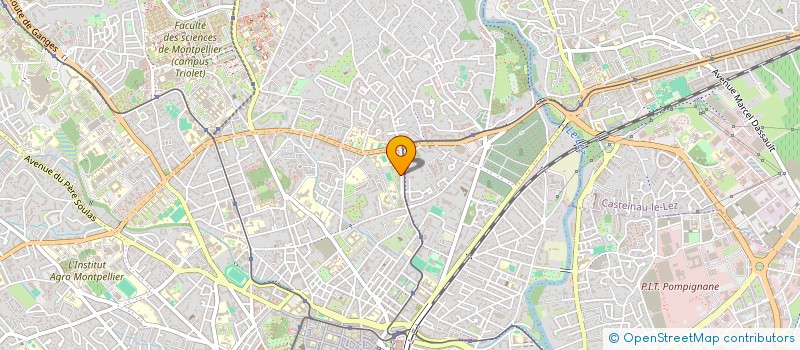 localisation de l'entreprise MADAME LOUISE SURATTEAU  MONTPELLIER