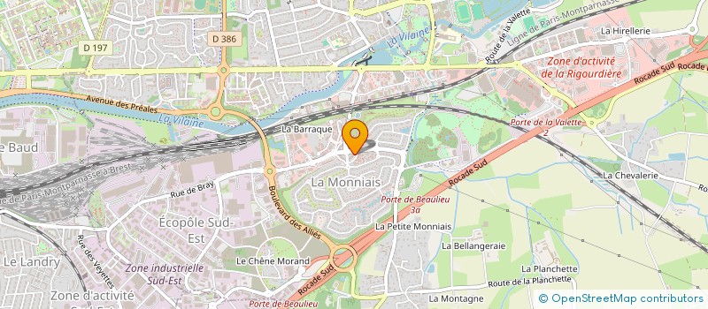 localisation de l'entreprise MADAME LOUISE SUTRE  CESSON-SEVIGNE