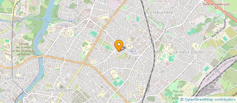 localisation de l'entreprise MADAME LOUISE TALABARDON à NANTES
