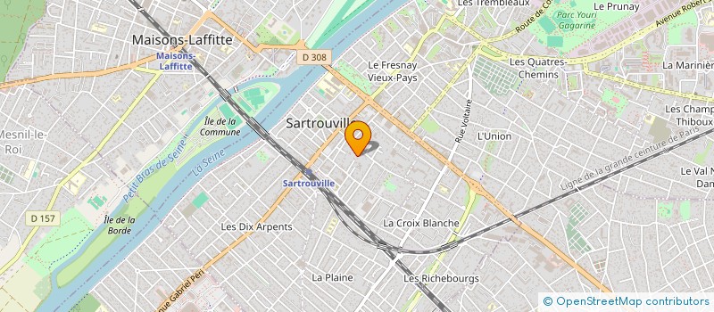 localisation de l'entreprise MADAME LOUISE TANGHE à SARTROUVILLE