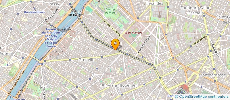 localisation de l'entreprise MADAME LOUISE TARNAUD ET MONSIEUR GERALD GOUSSARD  PARIS