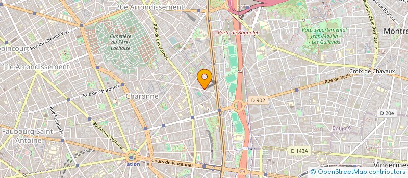 localisation de l'entreprise MADAME LOUISE TCHUTIO  PARIS