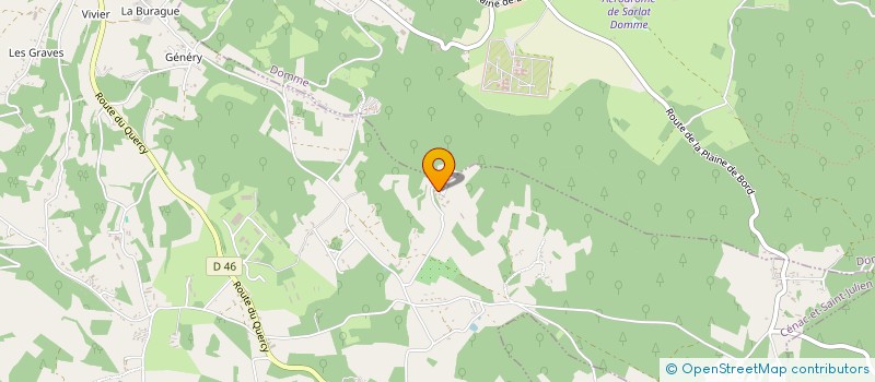 localisation de l'entreprise MADAME LOUISE TEMPLE  CENAC-ET-SAINT-JULIEN