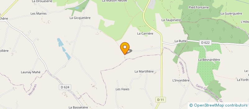 localisation de l'entreprise MADAME LOUISE TERTRE à MOUTIERS-AU-PERCHE