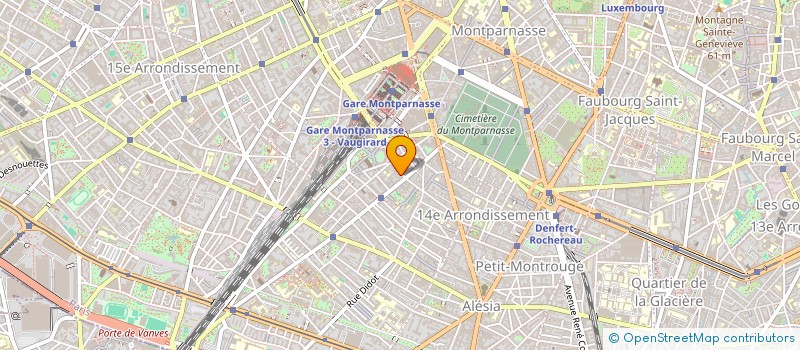 localisation de l'entreprise MADAME LOUISE TEXIER à PARIS