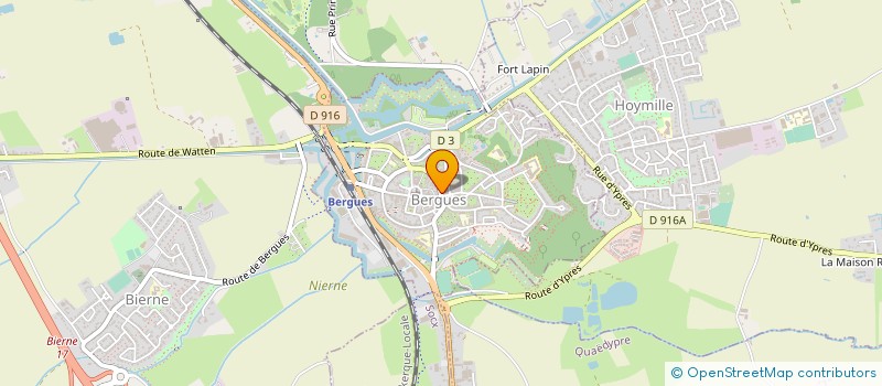 localisation de l'entreprise MADAME LOUISE THIENPONT à BERGUES