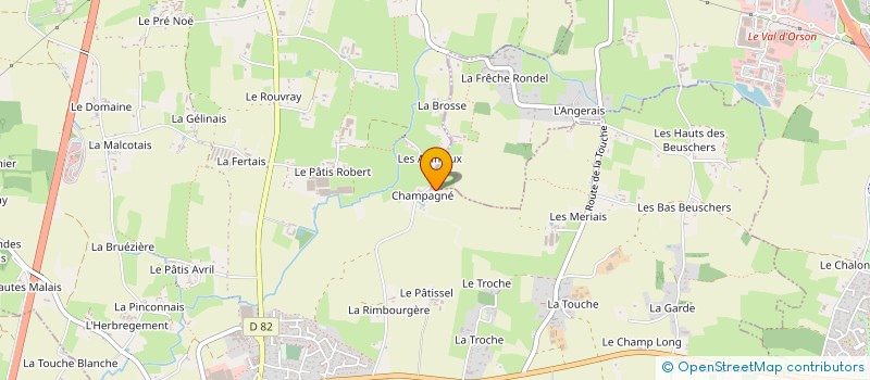 localisation de l'entreprise MADAME LOUISE THOMAS  NOYAL-CHATILLON-SUR-SEICHE