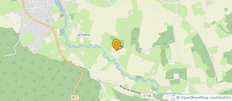 localisation de l'entreprise MADAME LOUISE THOMAS  VIBRAYE