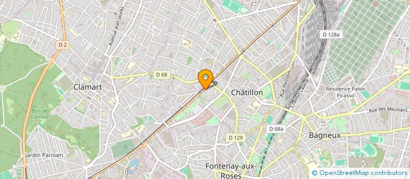 localisation de l'entreprise MADAME LOUISE TOMAT à CHATILLON