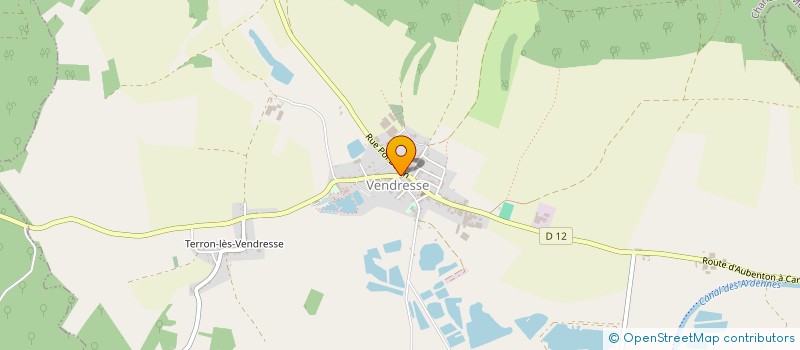 localisation de l'entreprise MADAME LOUISE TOURY  VENDRESSE