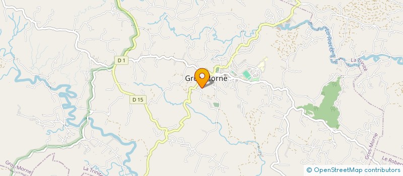 localisation de l'entreprise MADAME LOUISE TRABOT  GROS-MORNE